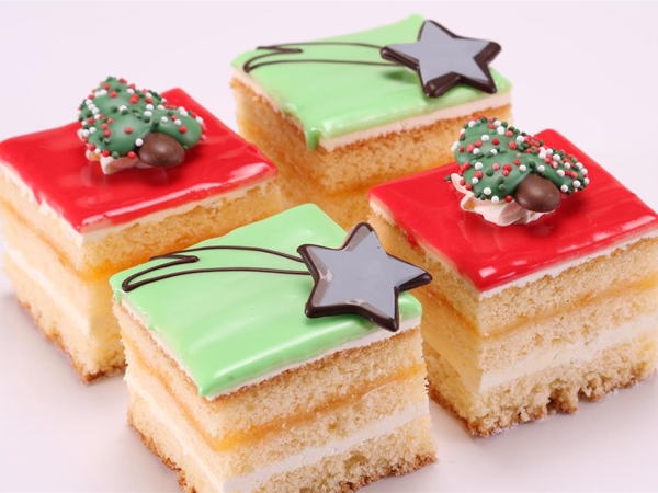 Kerst Petit Fours per 4