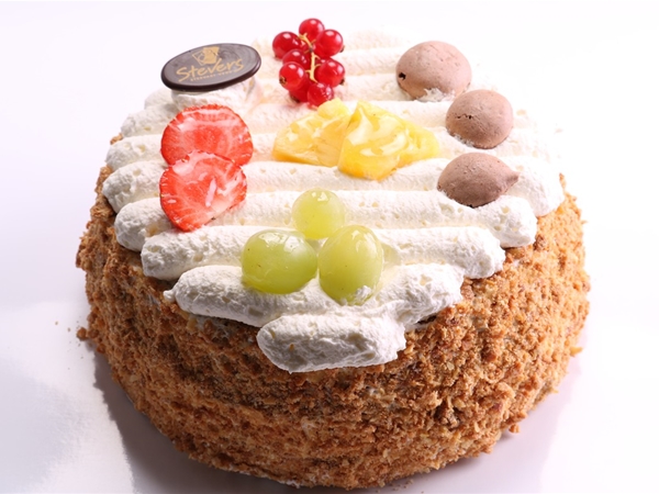 Glutenvrije slagroomtaart 8 personen