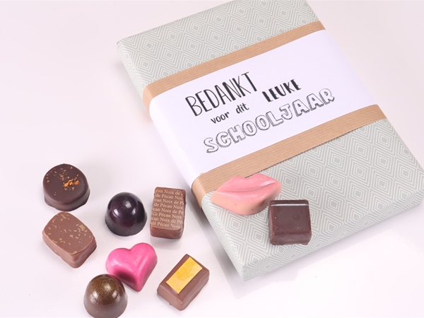 Doosje bonbons voor de leerkracht